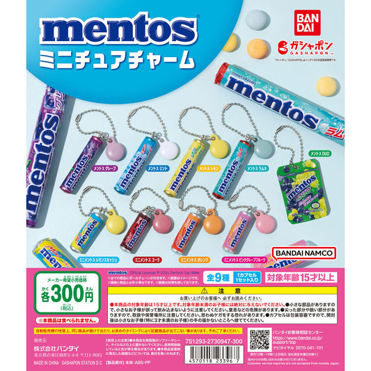 Mentos Miniature Charms