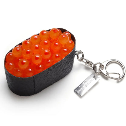 Salmon Roe Sushi Keychain
