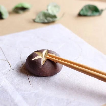 "Shiitake" mushroom Chopstick / Pen Rest