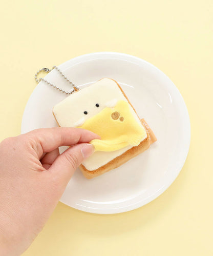 Mochitto Shokupan-san Mini Mascot Keyring