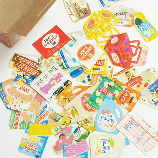 Paper Mint Supermarket Stickers