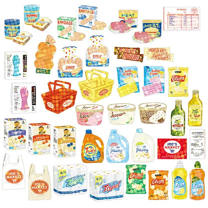 Paper Mint Supermarket Stickers