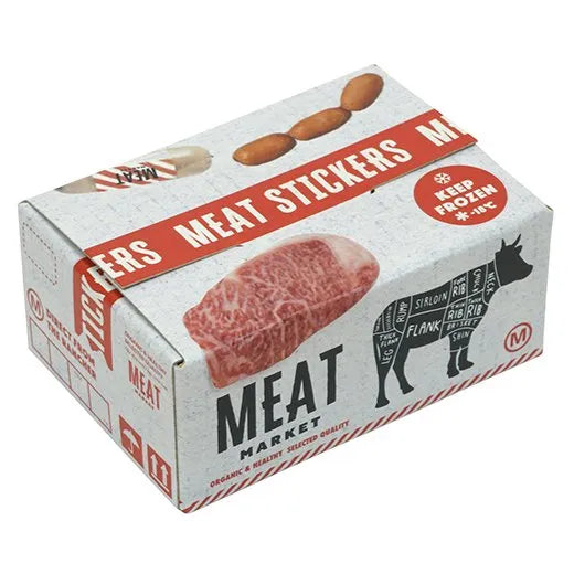 Paper Mint Meat Stickers