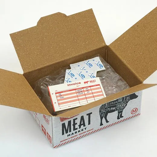 Paper Mint Meat Stickers
