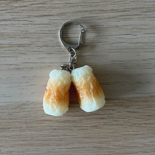 Chikuwa (fish cake) keychain