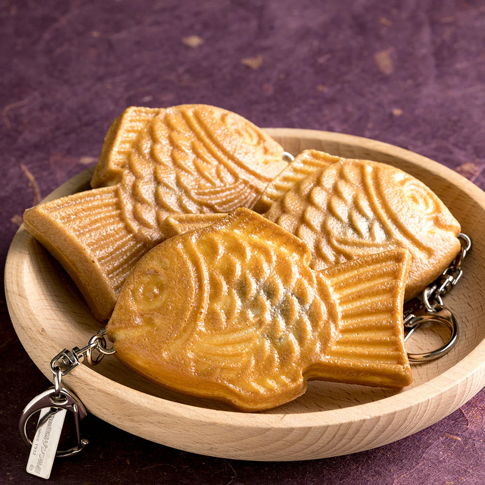 Smile Taiyaki Keychain