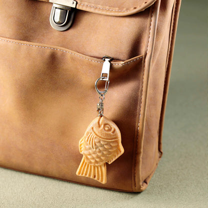 Smile Taiyaki Keychain