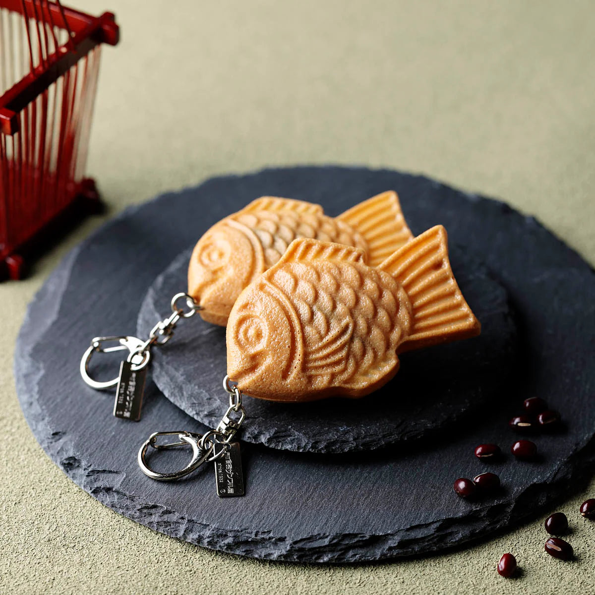 Smile Taiyaki Keychain