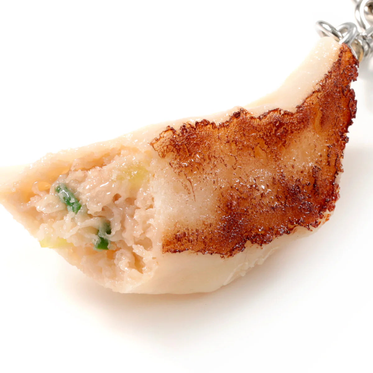 Bitten Gyoza Keychain