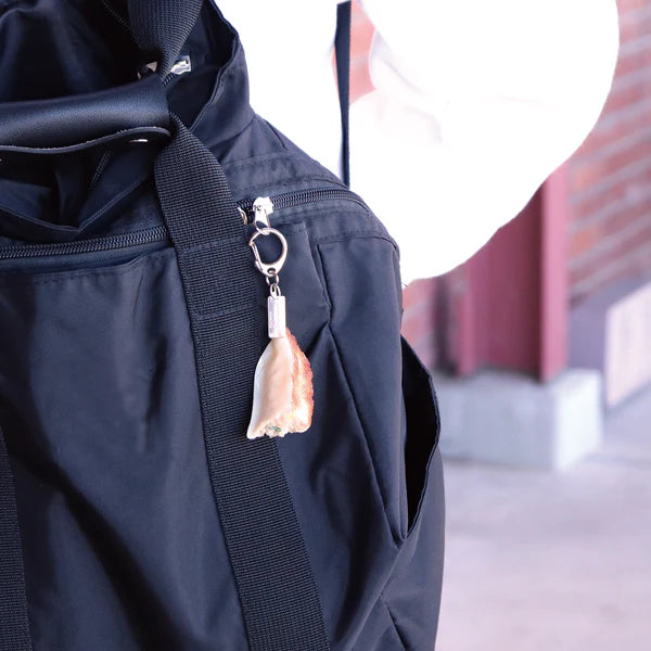 Bitten Gyoza Keychain