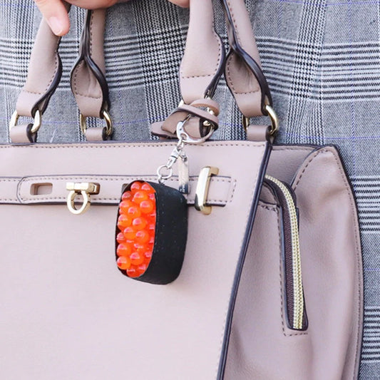 Salmon Roe Sushi Keychain