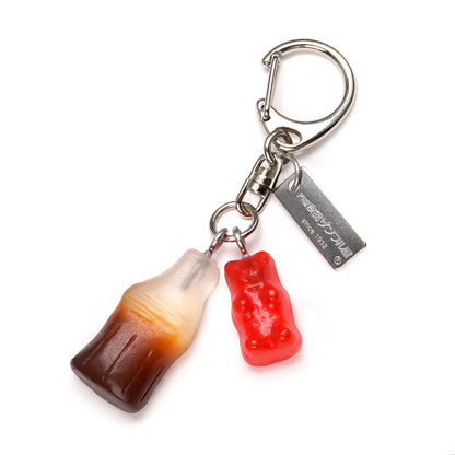 Cola & Gummy Keychain