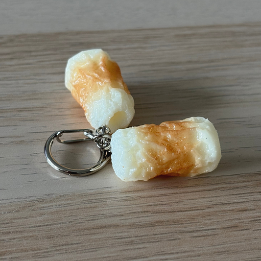 Chikuwa (fish cake) keychain
