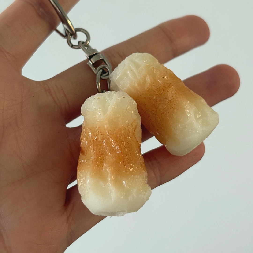 Chikuwa (fish cake) keychain