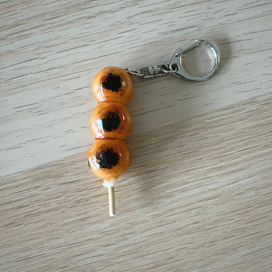 Mitarashi Dango keychain