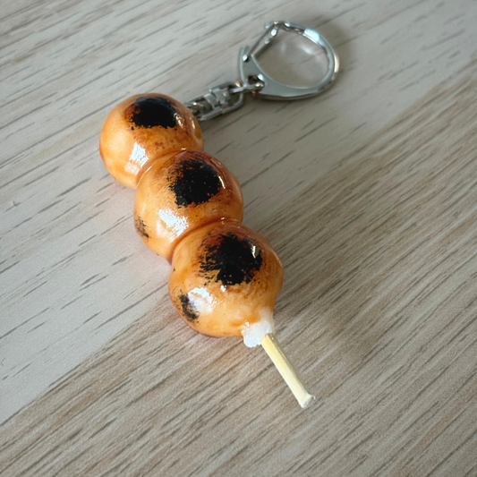 Mitarashi Dango keychain