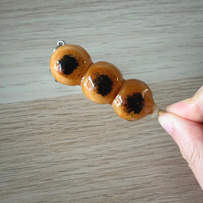 Mitarashi Dango keychain