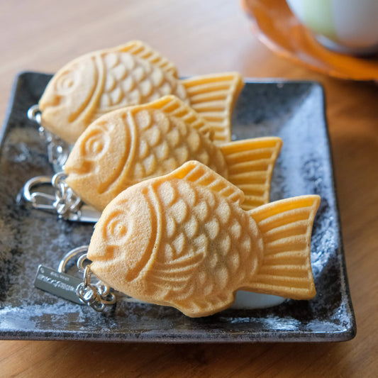 Smile Taiyaki Keychain